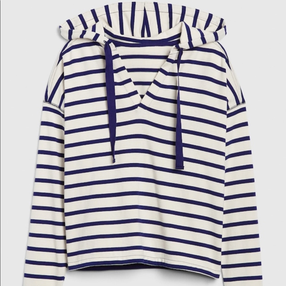 Gap V-Neck Hoodie